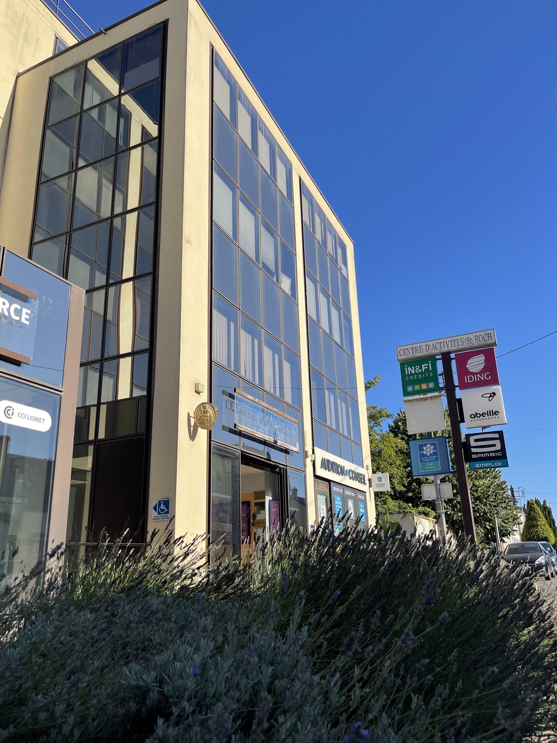Centre d'Affaires Saint-Roch — façade principale